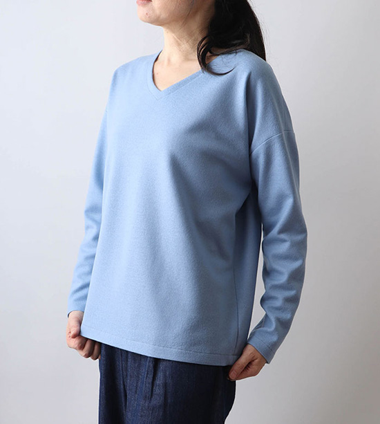 実物大型紙 No 229 Vネックドロップショルダーニット ニット用 S M L 2l M便 1 2 の通販 Swany Online Shop リネンや生地の通販 鎌倉スワニー