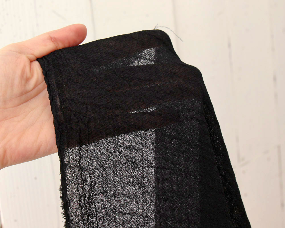 ブラックフォーマル＞ふくれ絡み織り・ファブリック Bluette [M便 1/3