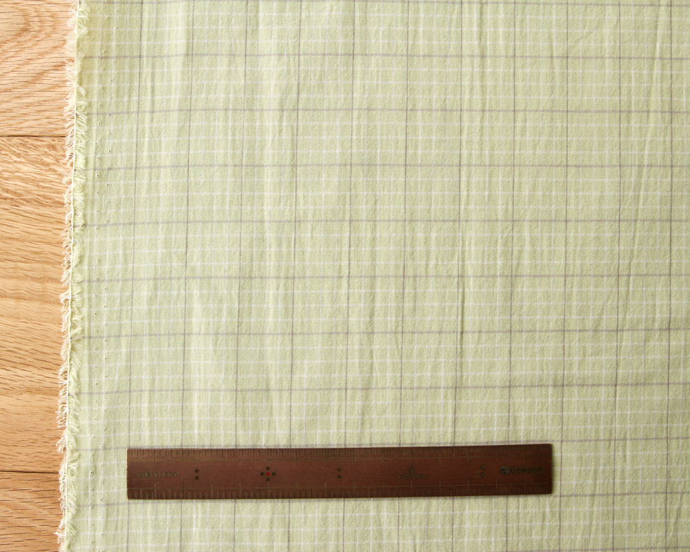 ナチュラル・ワッシャー加工＞＜播州織＞くすみカラーのプレミアム・強