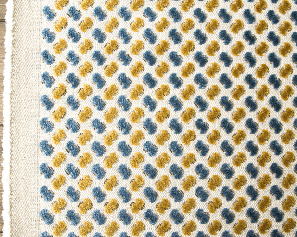 Teal Jacquard