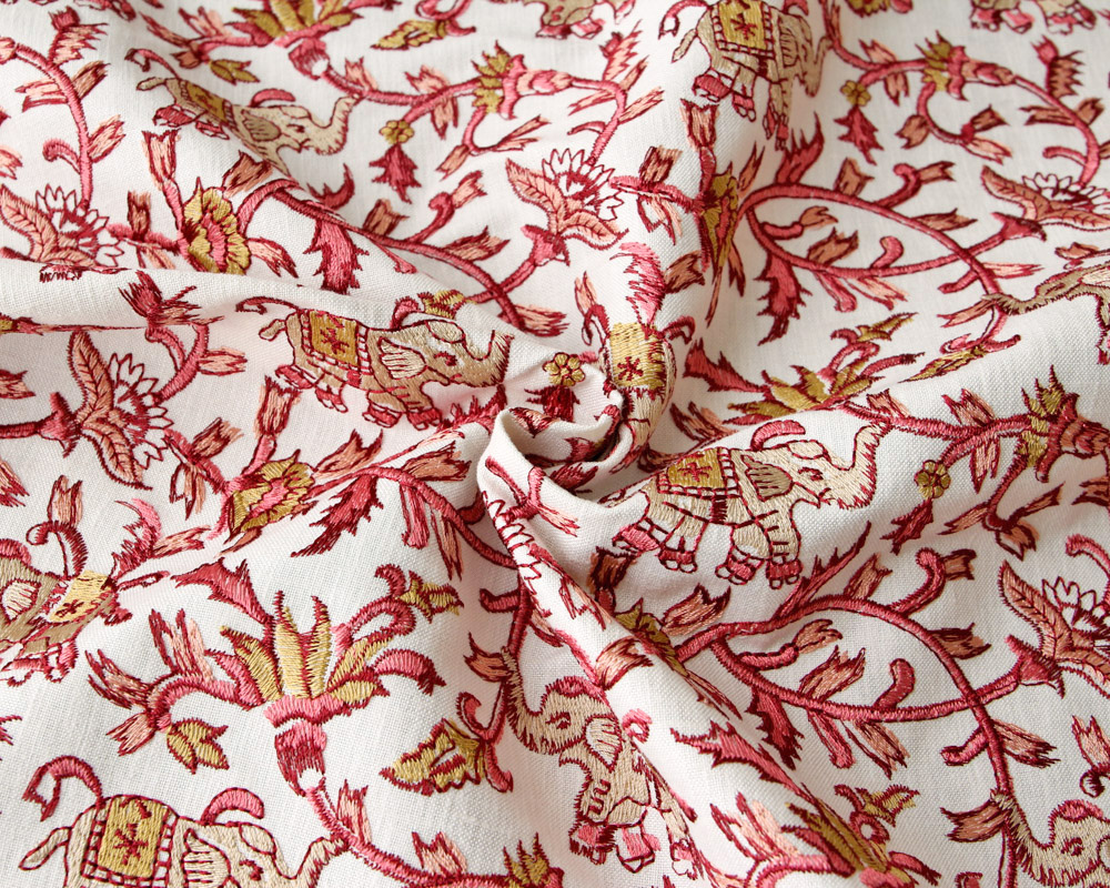 ��CLARKE & CLARKE��Hathi Embroidery 