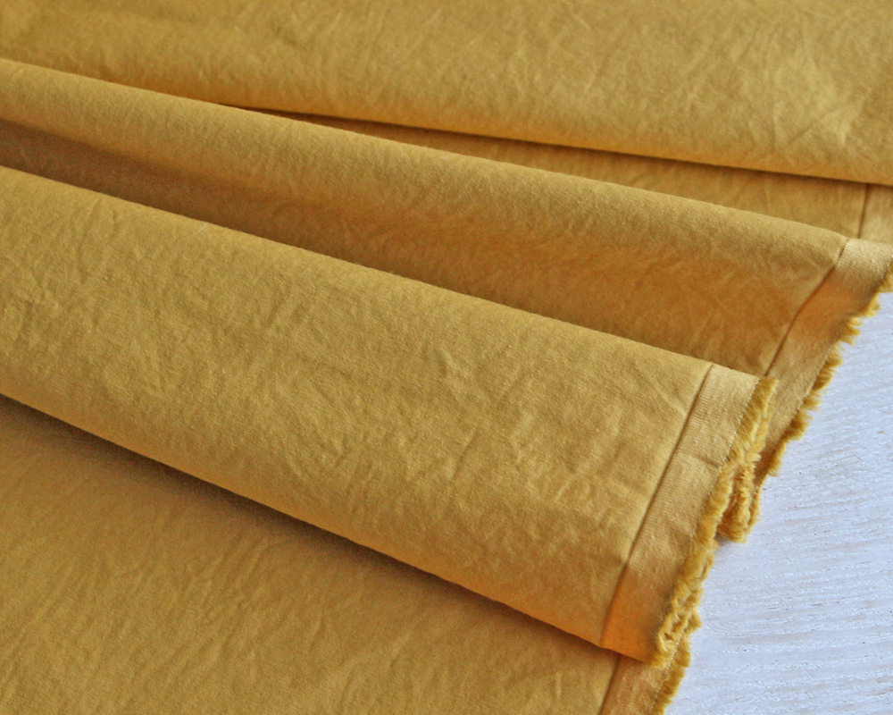 ヴィンテージソフト加工＞しっかりシルキーコットン Flora [M便 1/5]の