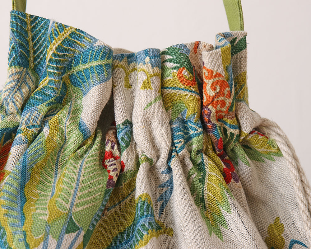 ☆EXOTIC MONKEY Lin/Vert 巾着型ショルダーバッグキット [M便 1/2]の