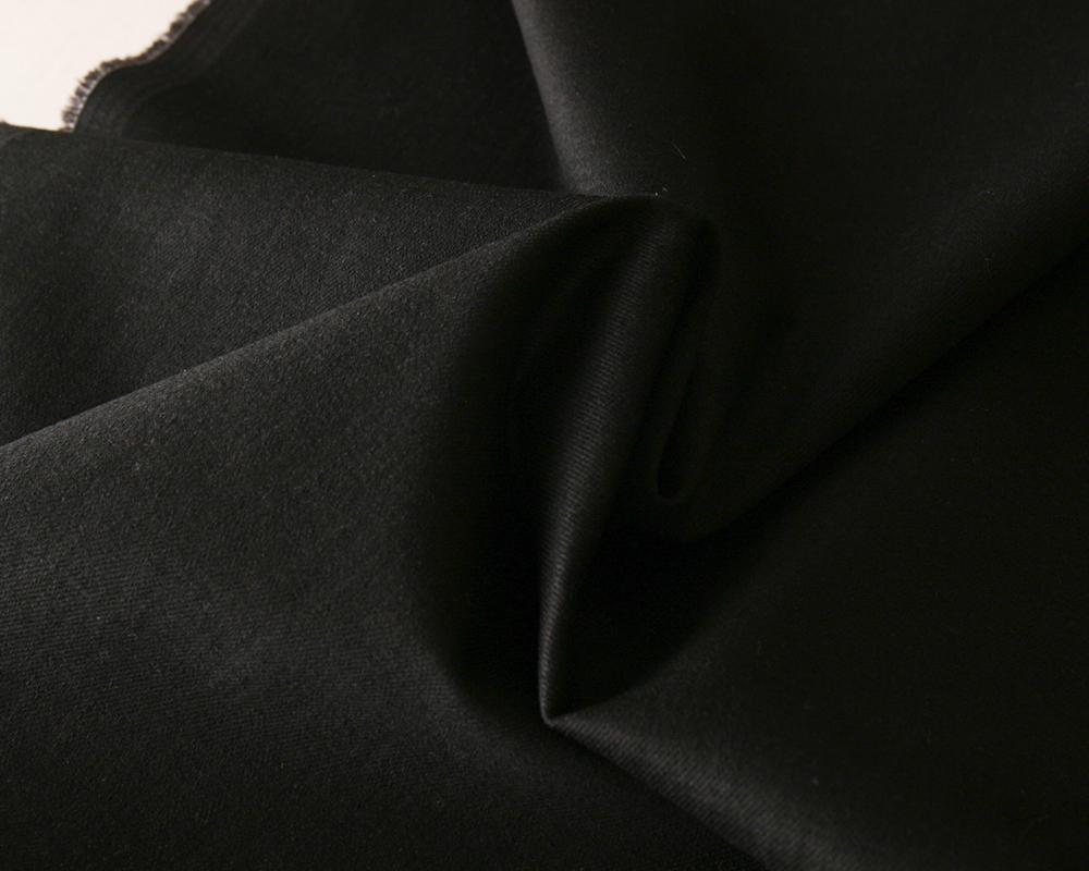 5mカット】【岡山県産】ブラックカラーのハイテンションストレッチ