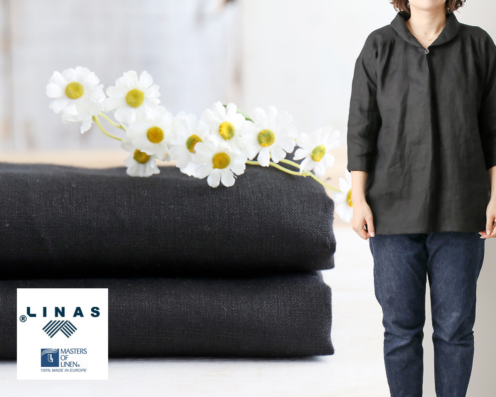 リトアニア Linas ベーシックタイプのブラックリネン Pansy M便 1 2 の通販 Swany Online Shop リネンや生地の通販 鎌倉スワニー リトアニア Linas ベーシックタイプのブラックリネン Pansy M便 1 2 の通販 Swany Online Shop リネンや生地の通販 鎌倉スワニー