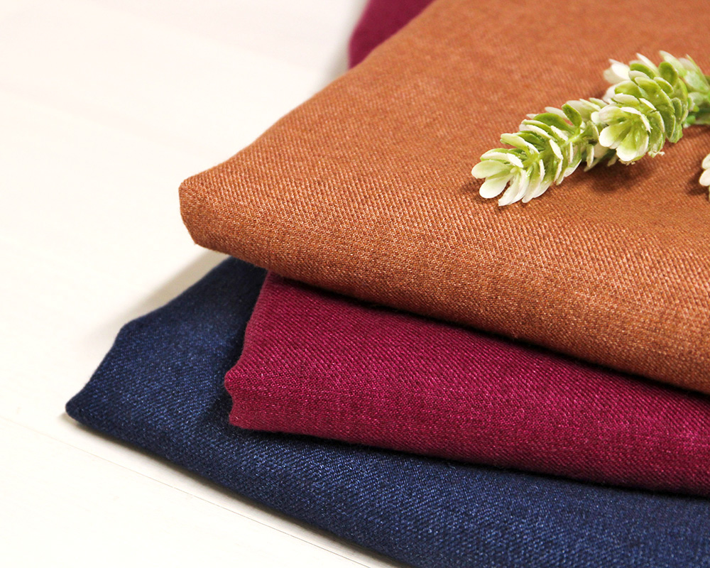 ヴィンテージソフト加工＞＜LINAS＞ほんのりウールがブレンドされた