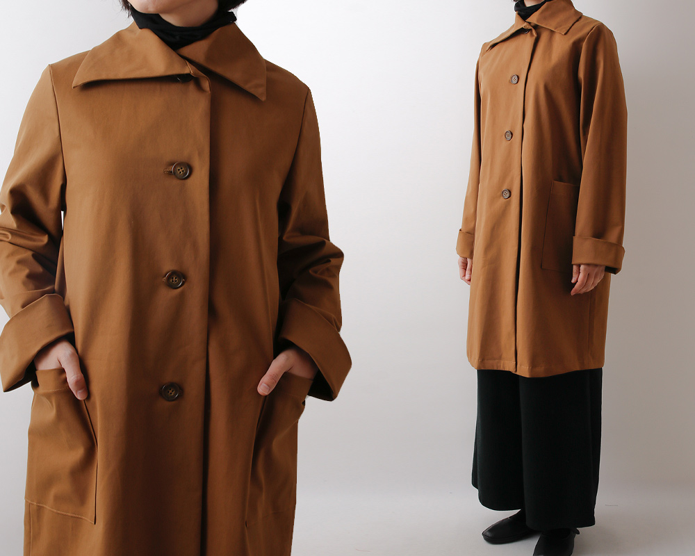 イタリー製＞＜撥水加工＞プレミアムコットンのストレッチクロス Lina