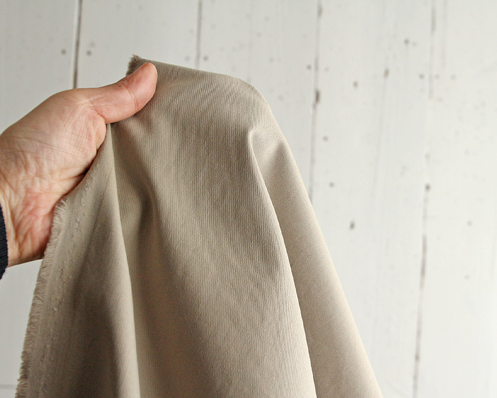 イタリー製＞＜撥水加工＞プレミアムコットンのストレッチクロス Lina