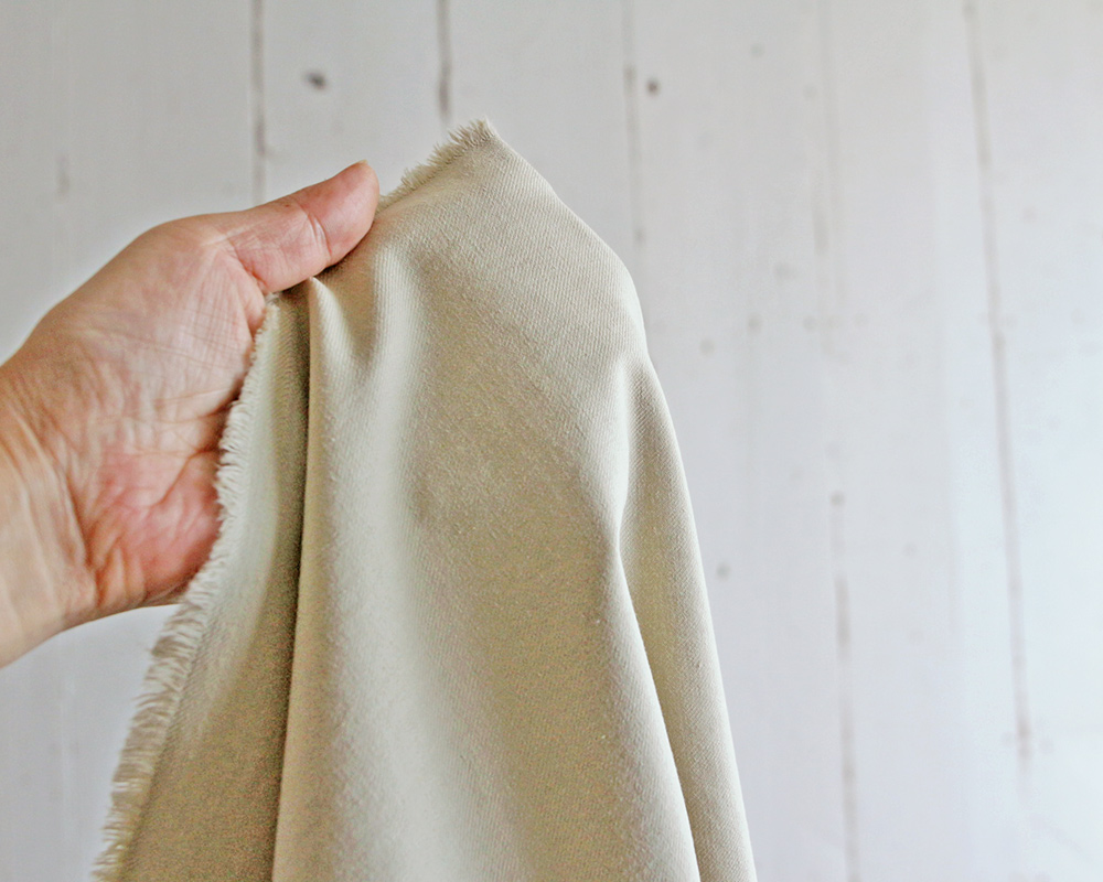 イタリー製＞＜撥水加工＞＜ヴィンテージソフト加工＞綾織タイプの