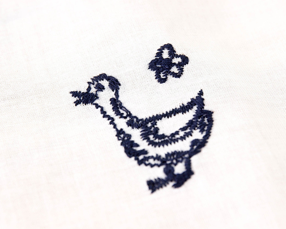 インド綿の刺繍ファブリック Jasmin [M便 1/4]の通販 SWANY Online Shop リネンや生地の通販*鎌倉スワニー