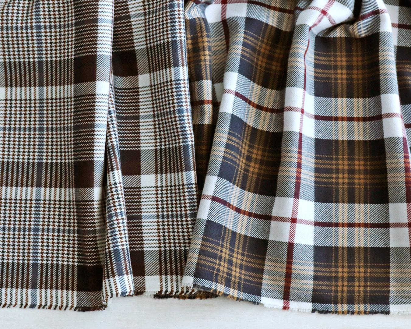 Pd 先染めチェック コットンフランネル Isabel M便 1 2 の通販 Swany Online Shop リネンや生地 の通販 鎌倉スワニー