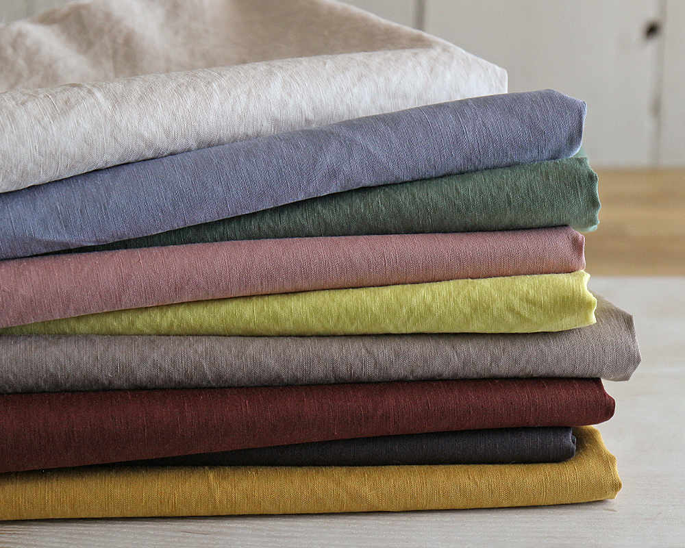 ヴィンテージソフト加工＞リネンandレーヨンのスタイリッシュ