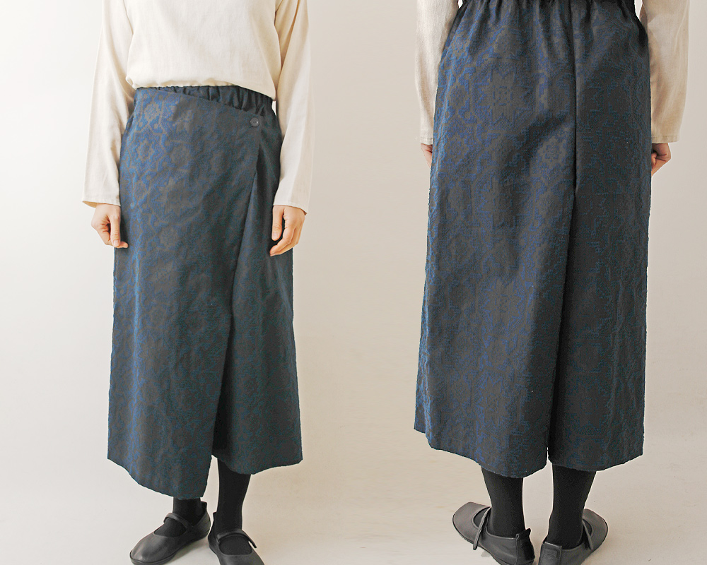 5mカット】立体起毛デザインのコットンファブリック Freja [M便NG]の