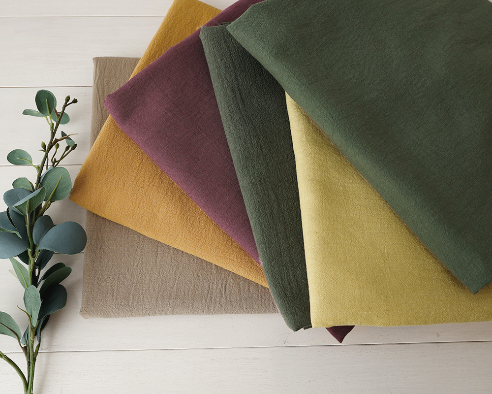 made in 遠州＞天日干し加工のナチュラル織りコットン Martina [M便 1