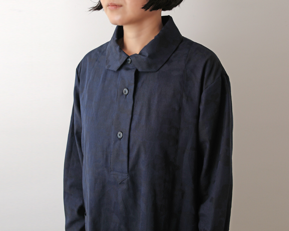 made in 播州＞カモフラージュデザインのコットンジャガードHanna [M便
