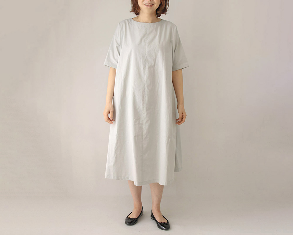 ソーイングセット ドロップショルダーのフレアーワンピース Yk0008 Sml 3 2ｍ M便ng の通販 Swany Online Shop リネンや生地の通販 鎌倉スワニー