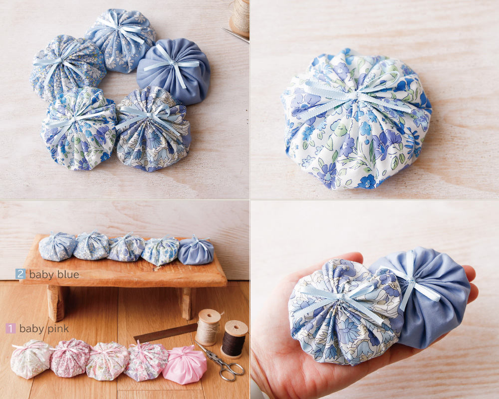 ☆Libertyで作る「リボンのお手玉」キット [M便 1/4]の通販 | SWANY