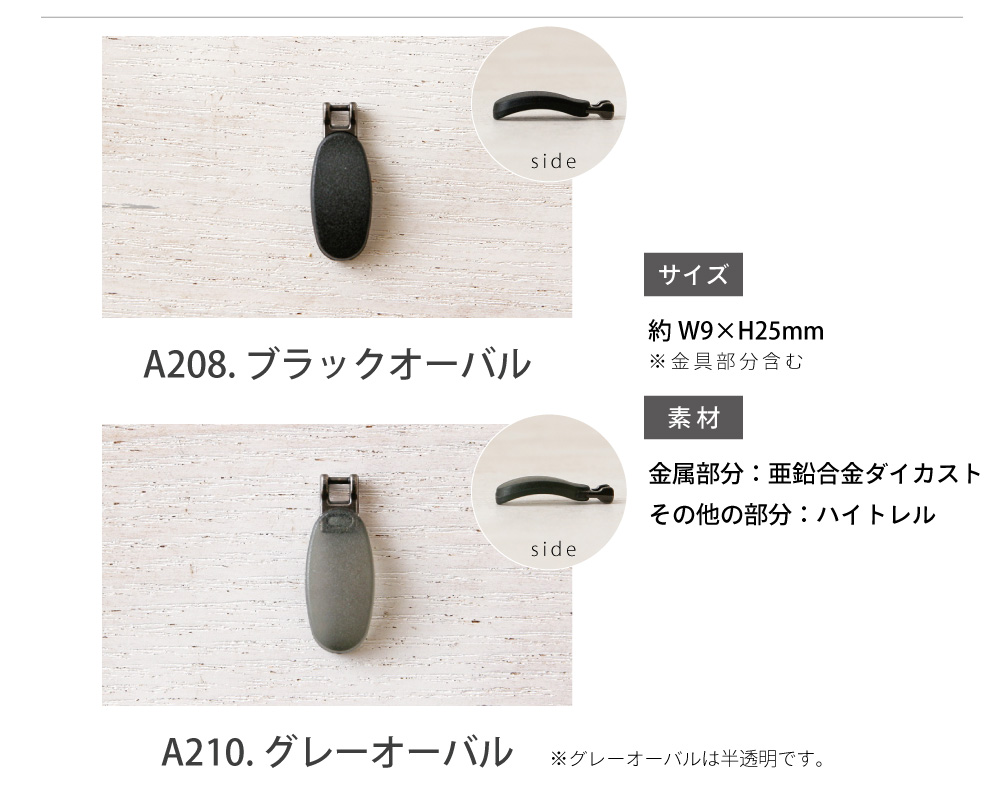 YKK【SWANY別注】ファスナー用引き手『1個入り』 [M便 0/1] [K]の通販