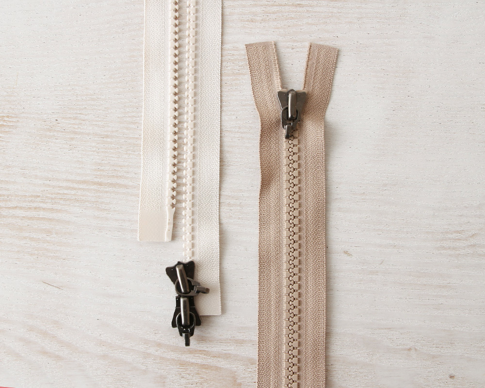 YKK【SWANY別注】8ビスロンファスナー 80cm 逆開・オープン (引手別売