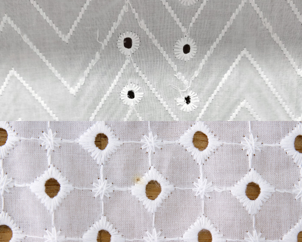 PD]インドコットンの刺繍ファブリック Ada [M便 1/3]の通販 | SWANY 