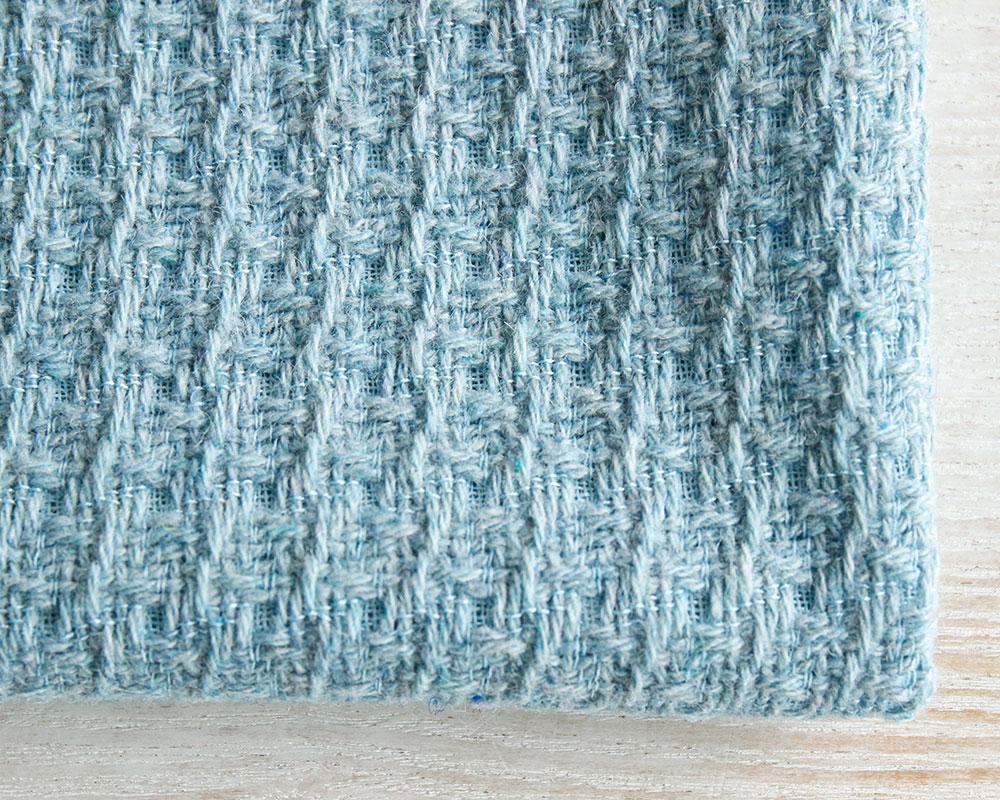 PD]＜made in 尾州＞シーズンカラーのワッフルウールツイード Lydia [M