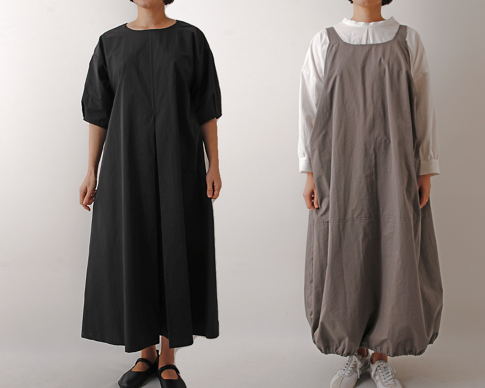ヴィンテージソフト加工＞高密度サテンのスタイリッシュコットン Ebba