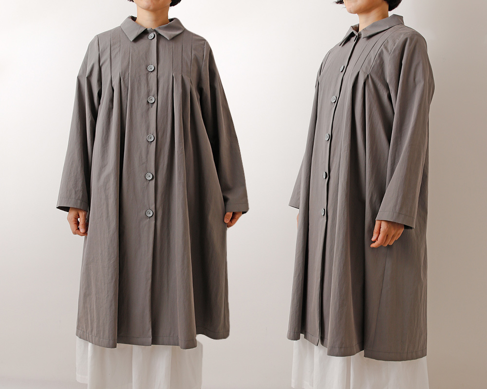 Yu◆新品ファビアナフィリッピ◆コク色！ストレッチウール素材ロングブラウス 社長が選んだバッグの裏地におすすめのプレミアムファブリック Betty