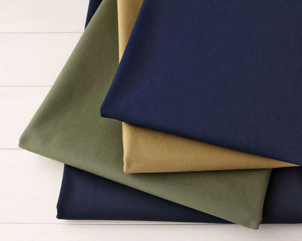 made in 岡山＞硫化染めのコットンキャンバス Sandrine [M便 1/3]の
