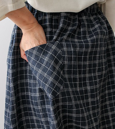 実物大型紙【NO.335】バルーンシルエットのパンツ風スカート