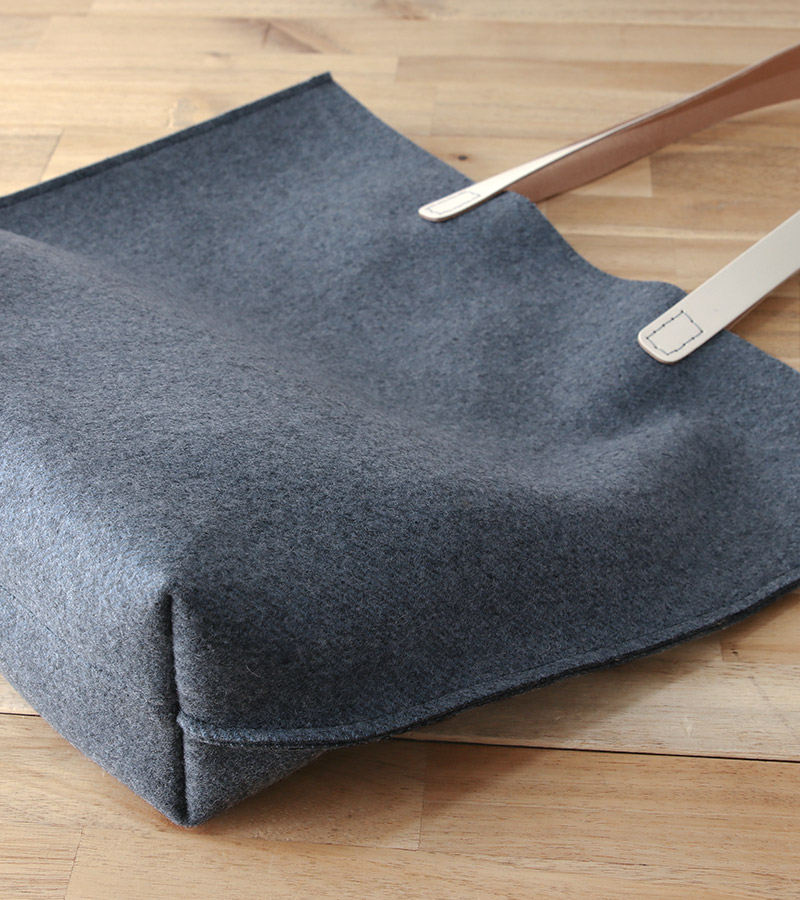 寸法図【NO.3115】切りっぱなしの一重仕立てシンプルトート [M便 0/1