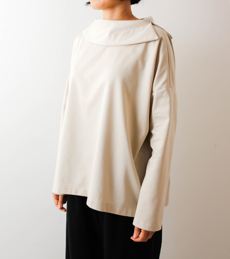 シルケット加工＞スタイリッシュコットンのポンチニット Jitka [M便 1