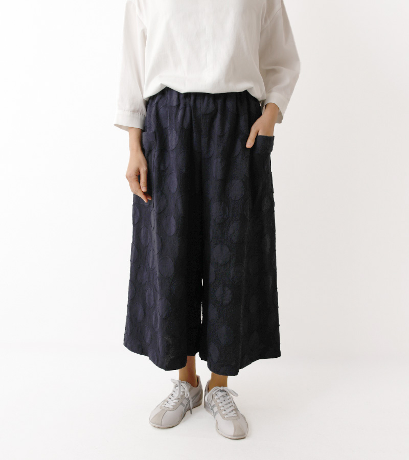 実物大型紙【No.402】サイドポケット付きワイドパンツ＜スゴラク＞(SML