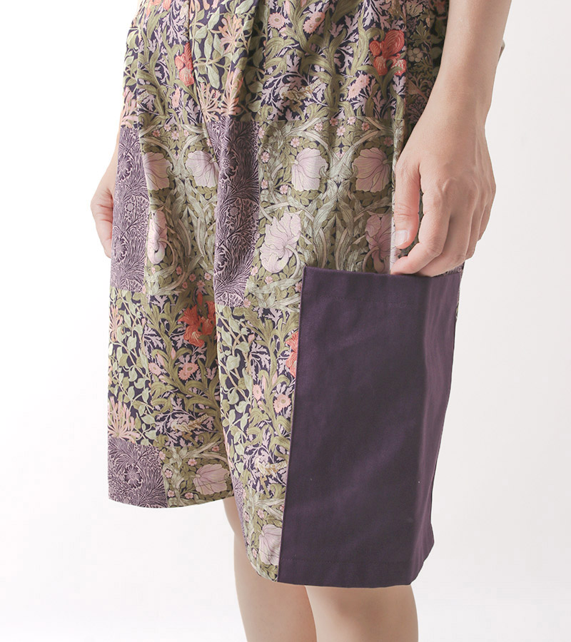 実物大型紙【No.453】ビッグポケットのショートパンツ(SML・2L) [M便 1