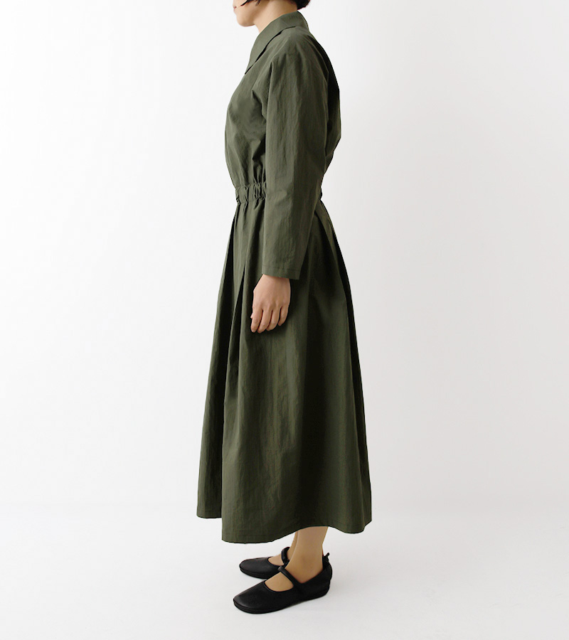 実物大型紙【No.6013】変わり衿のタックワンピース(SML・2L) [M便 1/2