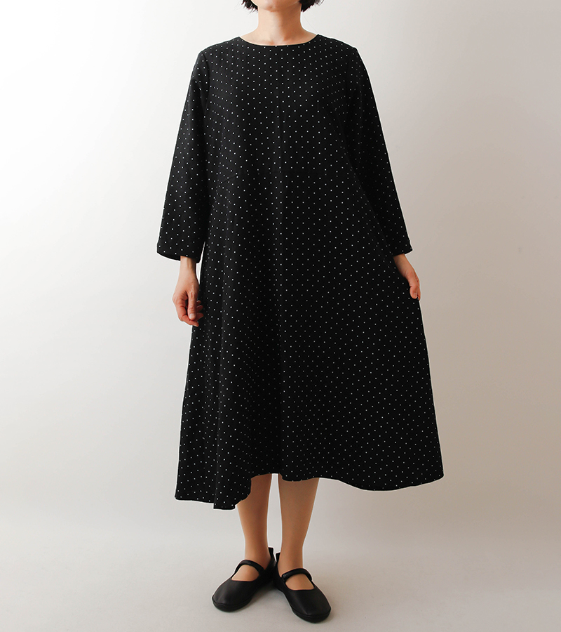サンプル販売】ウエスト切替のシンプルワンピース SAMPLE 3270 [M便 NG