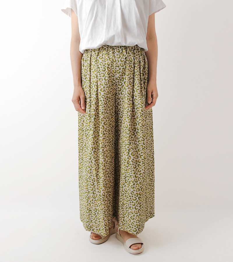 SWANY Produce＞＜ナチュラルソフト加工＞コットンandリネンのプリント
