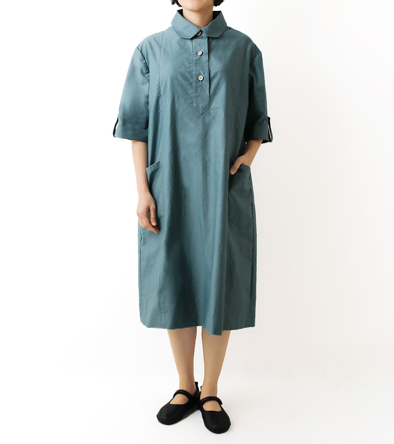 実物大型紙【No.6016】変わり衿の切替ワンピース(SML・2L) [M便 1/3]の