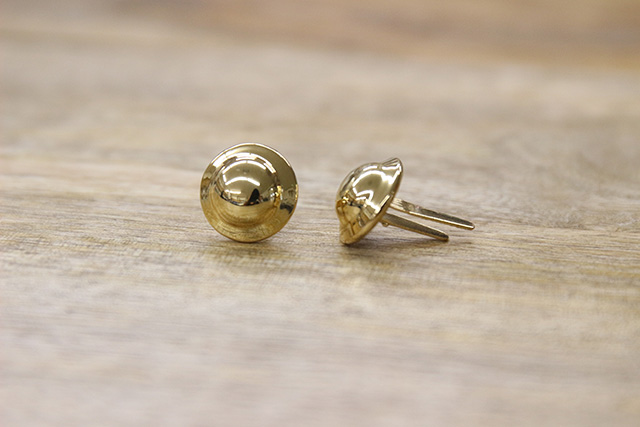 acoページ（57番底ビョウ付き） 割り足底鋲 ゴールド 14mm 2個入り [K]の通販 | SWANY Online Shop